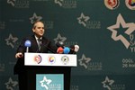 Gençlik ve Spor Bakanı Akif Çağatay Kılıç, Samsun Büyükşehir Belediyesi Sanat Merkezi'nde düzenlenen Samsun Ticaret ve Sanayi Odası Üreten Samsun’un Yıldızları Ödül Törenine katıldı.