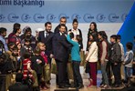 Başbakan Ahmet Davutoğlu ile Gençlik ve Spor Bakanı Akif Çağatay Kılıç, Ankara ATO Congresium'da düzenlenen AFAD 5. Yıl Etkinliği'ne katıldı.