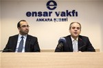 Gençlik ve Spor Bakanı Akif Çağatay Kılıç, Ensar Vakfı Ankara Şubesi tarafından düzenlenen Ensar Buluşmaları etkinliğine katıldı.