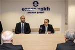 Gençlik ve Spor Bakanı Akif Çağatay Kılıç, Ensar Vakfı Ankara Şubesi tarafından düzenlenen Ensar Buluşmaları etkinliğine katıldı.