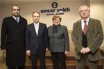 Gençlik ve Spor Bakanı Akif Çağatay Kılıç, Ensar Vakfı Ankara Şubesi tarafından düzenlenen Ensar Buluşmaları etkinliğine katıldı.