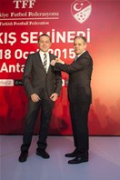 Gençlik ve Spor Bakanı Akif Çağatay Kılıç, Antalya'da düzenlenen MHK Kış Semineri'nde 2015 yılında FIFA kokartı taşımaya hak kazanan 30 hakeme kokart takma törenine katıldı.