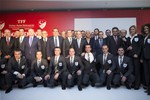 Gençlik ve Spor Bakanı Akif Çağatay Kılıç, Antalya'da düzenlenen MHK Kış Semineri'nde 2015 yılında FIFA kokartı taşımaya hak kazanan 30 hakeme kokart takma törenine katıldı.