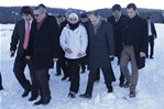 Gençlik ve Spor Bakanı Çağatay Kılıç, Ardahan Yalnızçam Kayak Merkezi'ni ziyaret etti.