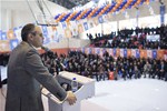 Gençlik ve Spor Bakanı Çağatay Kılıç, Ardahan'da düzenlenen AK Parti Ardahan 5. Olağan İl Kongresi'ne katıldı.