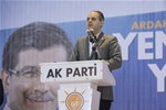 Gençlik ve Spor Bakanı Çağatay Kılıç, Ardahan'da düzenlenen AK Parti Ardahan 5. Olağan İl Kongresi'ne katıldı.