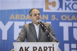 Gençlik ve Spor Bakanı Çağatay Kılıç, Ardahan'da düzenlenen AK Parti Ardahan 5. Olağan İl Kongresi'ne katıldı.
