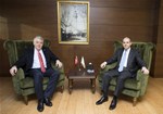 Gençlik ve Spor Bakanı AKif Çağatay Kılıç, Ak Parti Düzce Milletvekili Fevai Arslan ile Ak Parti Düzce İl Başkanı Hikmet Keskin ve Cumayeri Belediye Başkanı Recep Tuna'yı kabul etti.