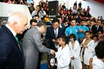Gençlik ve Spor Bakanı Akif Çağatay Kılıç, “Geleceği Kulaç Atıyoruz” Projesi Açılış Törenine katıldı.
