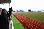 Gençlik ve Spor Bakanı Akif Çağatay Kılıç, Samsun'un Bafra ilçesinde yapımı devam eden spor tesislerinde incelemelerde bulundu.