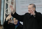 Cumhurbaşkanı Recep Tayyip Erdoğan ile Gençlik ve Spor Bakanı Akif Çağatay Kılıç, Kırşehir toplu açılış törenine katıldı.