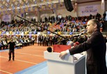 Gençlik ve Spor Bakanı Akif Çağatay Kılıç, Ak Parti Samsun 5. Olağan İl Kongresine katıldı.