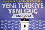 Gençlik ve Spor Bakanı Akif Çağatay Kılıç, Ak Parti Samsun 5. Olağan İl Kongresine katıldı.
