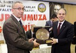 Gençlik ve Spor Bakanı Akif Çağatay Kılıç, Samsun 19 Mayıs Esnaf ve Sanatkarlar Kredi ve Kefalet Kooperatifi Genel Kurulu'na katıldı.