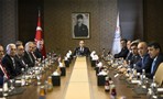 Gençlik ve Spor Bakanı Akif Çağatay Kılıç, Samsunspor Yönetim Kurulu Üyelerini makamında kabul etti.