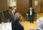 Gençlik ve Spor Bakanı Akif Çağatay Kılıç, Federal Almanya’nın Avrupa Birliğinden Sorumlu Devlet Bakanı Michael Roth 'u makamında kabul etti.