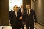 Gençlik ve Spor Bakanı Akif Çağatay Kılıç, Federal Almanya’nın Avrupa Birliğinden Sorumlu Devlet Bakanı Michael Roth 'u makamında kabul etti.