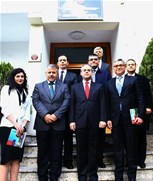 Gençlik ve Spor Bakanı Akif Çağatay Kılıç, TİKA'nın Tiran ofisini ziyaret etti.