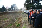 Gençlik ve Spor Bakanı Akif Çağatay Kılıç, Tiran'da yapımına başlanan Namazgah Cami şantiyesinde incelemelerde bulundu.