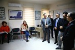 Gençlik ve Spor Bakanı Akif Çağatay Kılıç, Tiran Yunus Emre Kültür Merkezi'ni ziyaret etti.