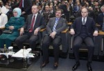 Cumhurbaşkanı Recep Tayyip Erdoğan ile Gençlik ve Spor Bakanı Akif Çağatay Kılıç, Ankara ATO Congresium'da düzenlenen TÜRGEV Yurtları toplu açılış törenine katıldı.