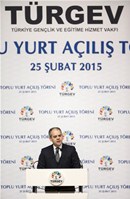 Cumhurbaşkanı Recep Tayyip Erdoğan ile Gençlik ve Spor Bakanı Akif Çağatay Kılıç, Ankara ATO Congresium'da düzenlenen TÜRGEV Yurtları toplu açılış törenine katıldı.