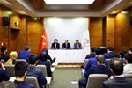 Gençlik ve Spor Bakanı Akif Çağatay Kılıç, 60 üniversitenin öğrenci konseyi başkanlarını kabul etti.