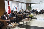 Gençlik ve Spor Bakanı Akif Çağatay Kılıç, Manisa Celal Bayar Üniversitesi Maliye Bölümü öğrencilerini kabul etti.