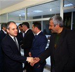 Gençlik ve Spor Bakanı Akif Çağatay Kılıç, Adıyaman Kahta Ak Parti İlçe Başkanlığı'nı ziyaret etti.