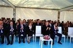 Cumhurbaşkanı Recep Tayyip Erdoğan ile Gençlik ve Spor Bakanı Akif Çağatay Kılıç, Gaziantep'de düzenlenen toplu açılış törenine katıldı.