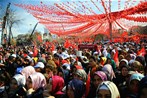 Cumhurbaşkanı Recep Tayyip Erdoğan ile Gençlik ve Spor Bakanı Akif Çağatay Kılıç, Gaziantep'de düzenlenen toplu açılış törenine katıldı.