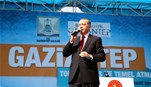 Cumhurbaşkanı Recep Tayyip Erdoğan ile Gençlik ve Spor Bakanı Akif Çağatay Kılıç, Gaziantep'de düzenlenen toplu açılış törenine katıldı.