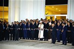 Cumhurbaşkanı Recep Tayyip Erdoğan ile Gençlik ve Spor Bakanı Akif Çağatay Kılıç, Gaziantep Üniversitesi Sani Konukoğlu İlahiyat Fakültesi açılış törenine katıldı.