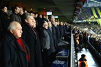 Gençlik ve Spor Bakanı AKif Çağatay Kılıç, Fenerbahçe - Galatasaray futbol karşılaşmasını izledi.