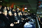 Gençlik ve Spor Bakanı AKif Çağatay Kılıç, Fenerbahçe - Galatasaray futbol karşılaşmasını izledi.
