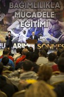 Gençlik ve Spor Bakanı Akif Çağatay Kılıç, Bağımlılık İle Mücadelede Farkındalık Eğitimi açılış törenine katıldı.