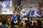 Gençlik ve Spor Bakanı Akif Çağatay Kılıç, Bağımlılık İle Mücadelede Farkındalık Eğitimi açılış törenine katıldı.