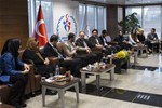 Gençlik ve Spor Bakanı Akif Çağatay Kılıç, İstanbul Üniversitesi İlahiyat Fakültesi Akil Gençler Kulübü'nü kabul etti.