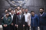 Gençlik ve Spor Bakanı Akif Çağatay Kılıç, İstanbul Üniversitesi İlahiyat Fakültesi Akil Gençler Kulübü'nü kabul etti.