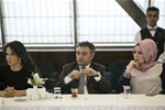 Gençlik ve Spor Bakanı Akif Çağatay Kılıç, medya kuruluşlarının Ankara temsilcileri İle kahvaltıda bir araya geldi.