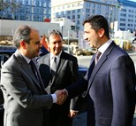 Gençlik ve Spor Bakanı Akif Çağatay Kılıç, Ak Parti Brüksel Temsilciliği'ni ziyaret etti.