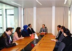 Gençlik ve Spor Bakanı Akif Çağatay Kılıç, Ak Parti Brüksel Temsilciliği'ni ziyaret etti.