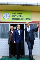 Gençlik ve Spor Bakanı Akif Çağatay Kılıç, Samsun Tekkeköy Büyülü İlköğretim Okulu'nu ziyaret etti.