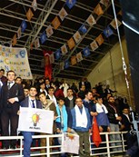 Gençlik ve Spor Bakanı Akif Çağatay Kılıç, AK Parti Samsun Gençlik Kolları 4. Olağan İl Kongresi'ne katıldı.