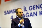 Gençlik ve Spor Bakanı Akif Çağatay Kılıç, AK Parti Samsun Gençlik Kolları 4. Olağan İl Kongresi'ne katıldı.