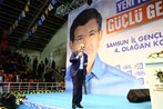 Gençlik ve Spor Bakanı Akif Çağatay Kılıç, AK Parti Samsun Gençlik Kolları 4. Olağan İl Kongresi'ne katıldı.