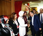 Gençlik ve Spor Bakanı Akif Çağatay Kılıç, AK Parti Samsun Kadın Kolları 4. Olağan İl Kongresi'ne katıldı.