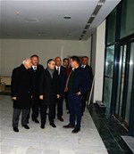 Gençlik ve Spor Bakanı Akif Çağatay Kılıç, Samsun Atakum Gençlik Merkezi'ni ziyaret etti.