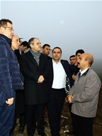 Gençlik ve Spor Bakanı Akif Çağatay Kılıç, Samsun'un Kavak İlçesi'nde yapımı devam eden çok amaçlı spor tesislerinde incelemede bulundu.