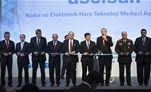 Cumhurbaşkanı Recep Tayyip Erdoğan, Başbakan Ahmet Davutoğlu ve Gençlik ve Spor Bakanı Akif Çağatay Kılıç, Aselsan Radar ve Elektronik Harp Teknolojileri Merkezi açılış törenine katıldı.